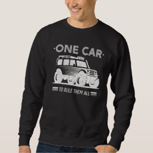 Sudadera Offroad 4x4 Suv 4wd Un Auto Ro Regístralos Todos