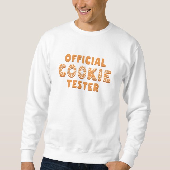 Sudadera Oficial Cookie Tester (Anverso)