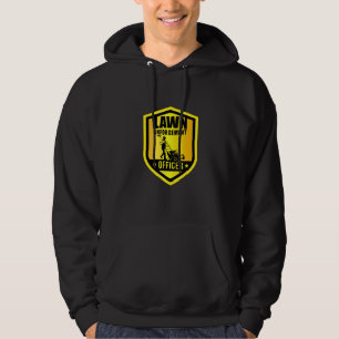 Sudadera Oficial de aplicación de la ley Lawn Mower Lawn Tr
