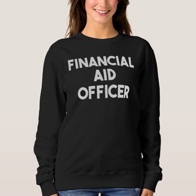 Sudadera Oficial de Ayuda Financiera (Anverso)