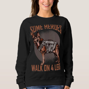 Sudadera Oficial de policía K9 Canine Handler German Shephe