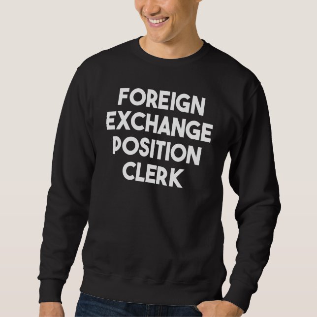 Sudadera Oficial de Posición de Divisas (Anverso)