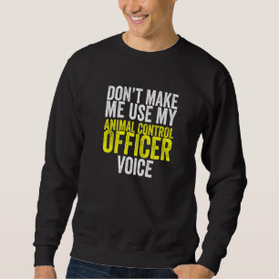 Sudadera Oficial de rescate del control de animales Perro