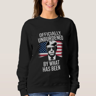 Sudadera Oficialmente aliviado de lo que ha sido Trump