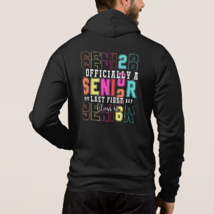 Sudadera Oficialmente un mayor 2026 Mi último primer día (c