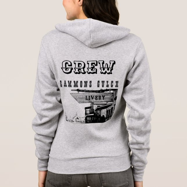 Sudadera Oficinas de cine de Arizona - Equipo de cine (Reverso)