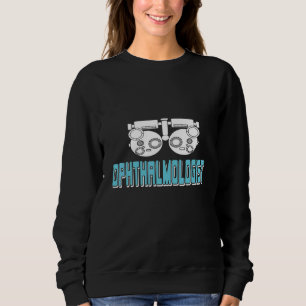 Sudadera Oftalmólogo Retro Óptico Diseña Pre-Camisa Camiset