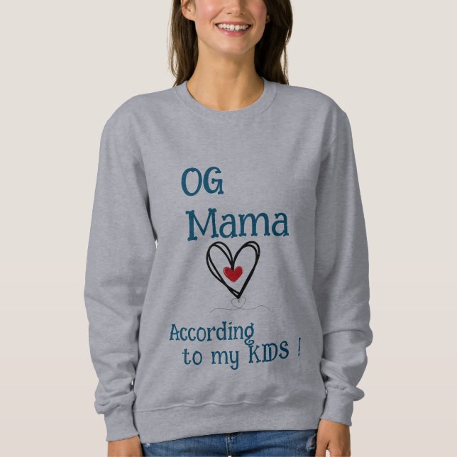 Sudadera OG Mama - Día de la madre (Anverso)