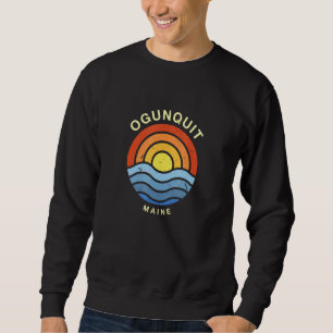Sudadera Ogunquit Maine Me Summer Beautiful Place By The Se