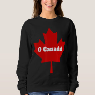 Sudadera Oh Canadá O Canadá Orgullo canadiense Maple Leaf N