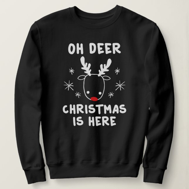 Sudadera Oh Ciervo (Anverso del diseño)