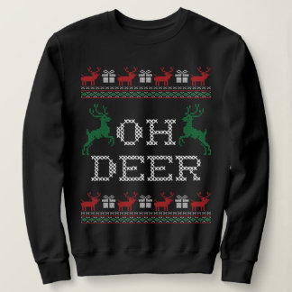 SUDADERA OH DEER NAVIDADES