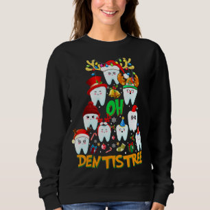 Sudadera Oh Dentistree Funny Navidades de Navidad Dentista 
