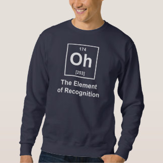 Sudadera ¡Oh! El elemento de reconocimiento