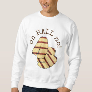 Sudadera Oh HALL (Infierno) ¡No! Halloumi Quese Foodie a la