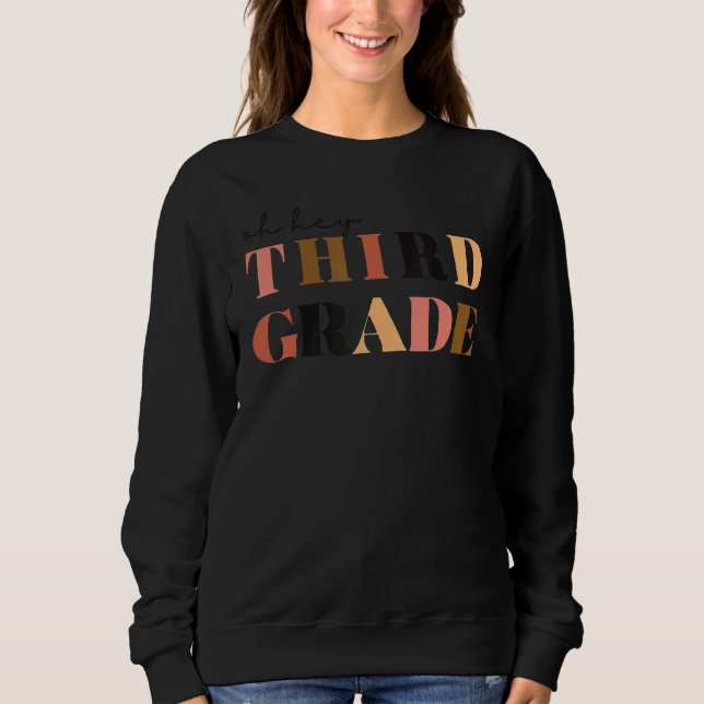 Sudadera Oh Hey 3er grado (Anverso)