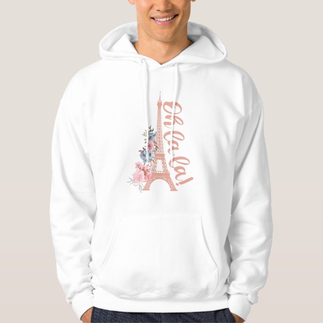 Sudadera Oh La La - Torre Eiffel París Francia (Anverso)