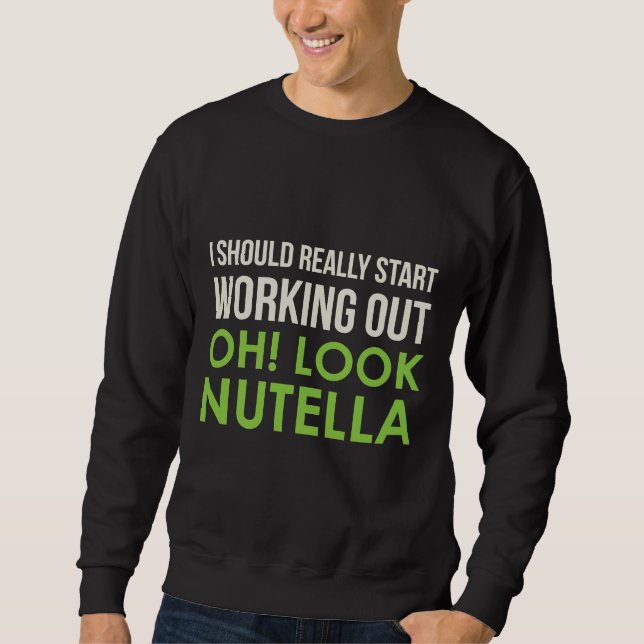 Sudadera Oh Look Nutella (Anverso)