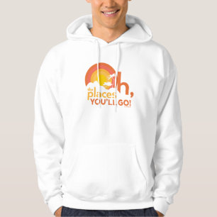 Sudadera ¡Oh, los lugares a los que irás! Tipografía de pai