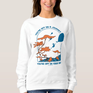 Sudadera ¡Oh, los lugares a los que llegarás! "De viaje"