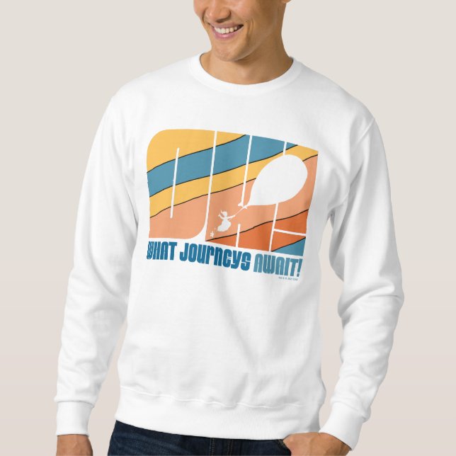 Sudadera ¡Oh, los lugares a los que vas! "Qué travesías esp (Anverso)