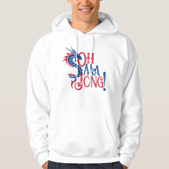 Sudadera ¡Oh Mah Jong! | Mah-Jongg (Anverso)
