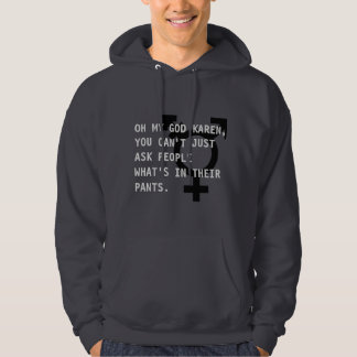 Sudadera Oh mi dios Karen con la muestra del transporte