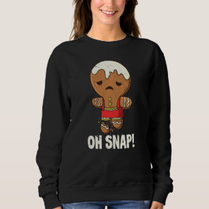 Sudadera Oh Navidades Snap Gingerbread Man 2
