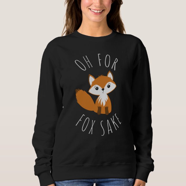 Sudadera Oh por Fox Sake (Anverso)