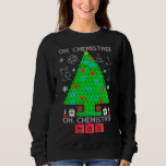 Sudadera Oh Químist Chemist Tree Funny Science Navidades<br><div class="desc">Oh Navidades de Química de Árbol Químico Divertidos de Ciencia Química. Elementos químicos divertidos química disfraz de árbol de Navidad para los hombres mujeres profesoras o para todos los amantes de la ciencia y educadores de química, nerds, geeks y entusiastas de las mesas periódicas. Camisas perfectas para los amantes de...</div>