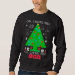 Sudadera Oh Químist Chemist Tree Funny Science Navidades<br><div class="desc">Oh Navidades de Química de Árbol Químico Divertidos de Ciencia Química. Elementos químicos divertidos química disfraz de árbol de Navidad para los hombres mujeres profesoras o para todos los amantes de la ciencia y educadores de química, nerds, geeks y entusiastas de las mesas periódicas. Camisas perfectas para los amantes de...</div>