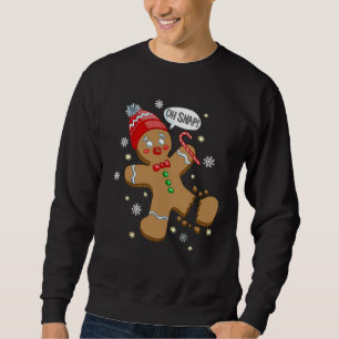 Sudadera Oh Snap Gingerbread Cookie Man Costube Baking Team