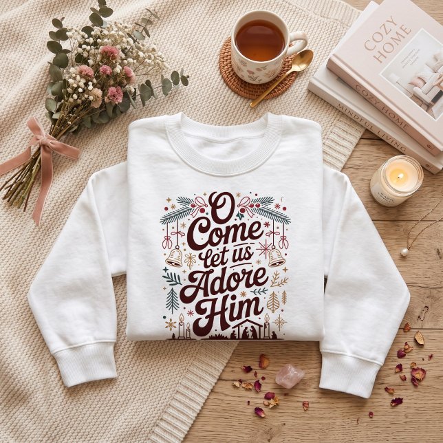 Sudadera Oh Venid adorémosle, Navidad  (Subido por el creador)