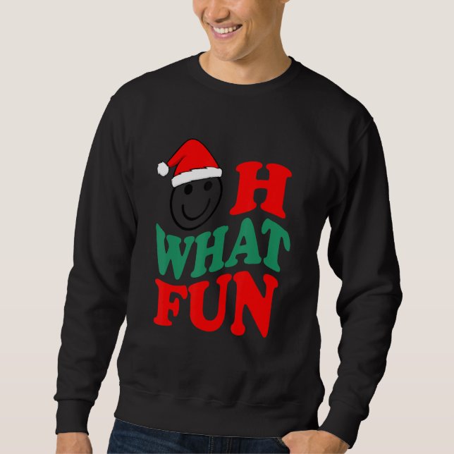 Sudadera Oh What Fun (Anverso)