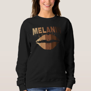 Sudadera Oheneba Melanin Para Mujeres Chica Negra Reina Afr