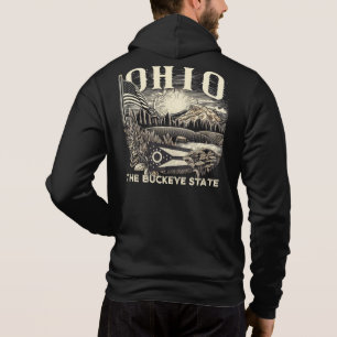 Sudadera Ohio El Estado De Buckeye