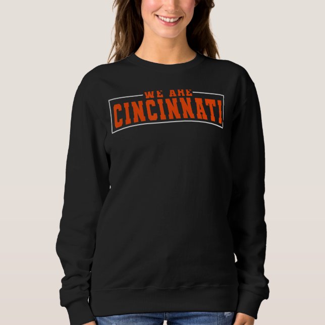 Sudadera Ohio Retro Vintage Molestos Somos Cincinnati (Anverso)