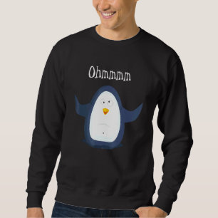 Sudadera Ohmmm Yoga Pingüino Tea I Meditación Relajación