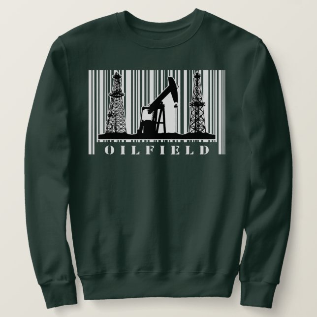 Sudadera Oilfield Driller Worker Welder Offshore Oilman (Anverso del diseño)