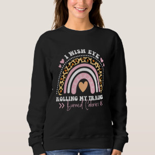 Sudadera Ojalá Girar Los Ojos A Mi Entrenador Quemara Calor