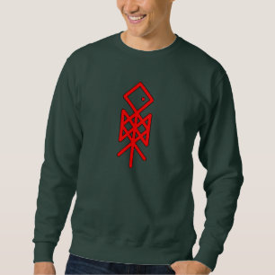 Sudadera Ojo de Odin Viking Bindrune Sweatshirt