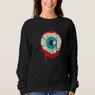 Sudadera Ojo de Zombie Halloween Zombie Espantoso