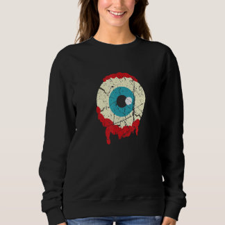 Sudadera Ojo de Zombie Halloween Zombie Espantoso  