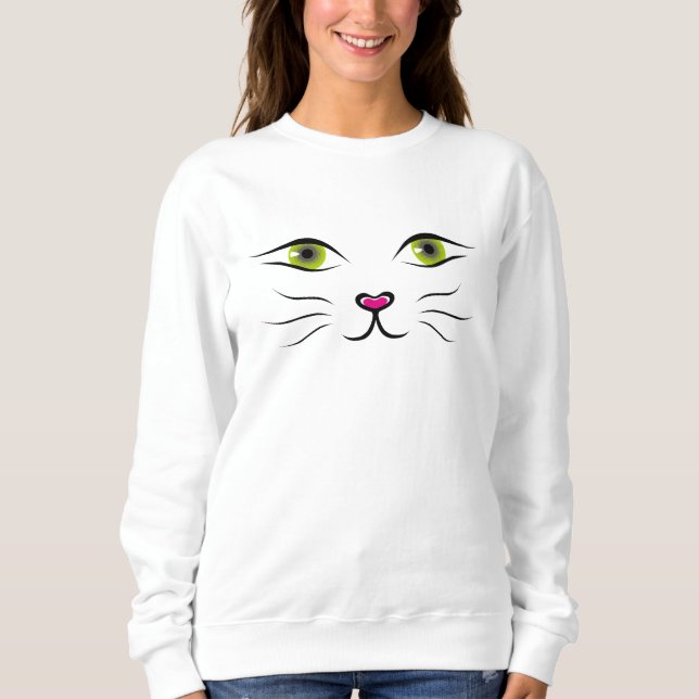 Sudadera ojos de gato (Anverso)