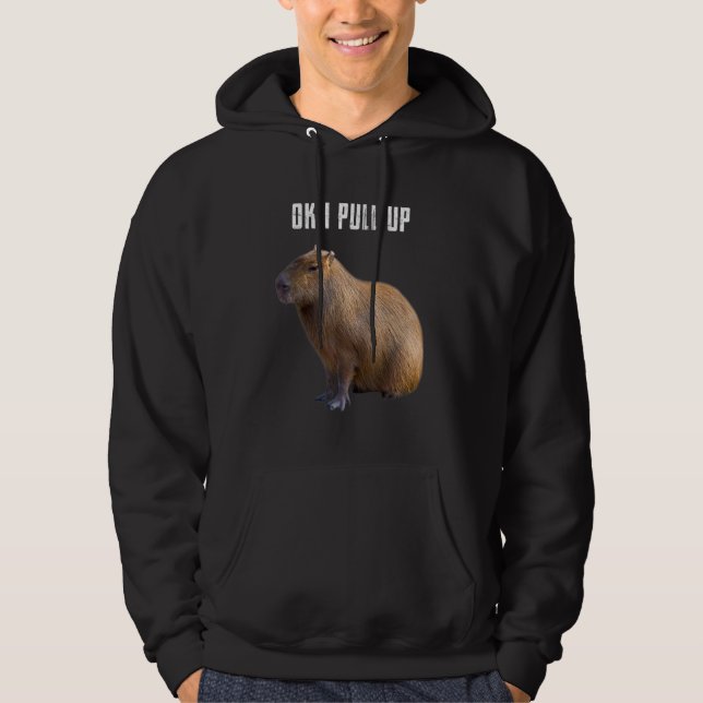 Sudadera Ok me subo capibara (Anverso)