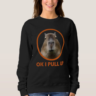 Sudadera Ok, Retiro El Meme De Capibara Para La Mujer