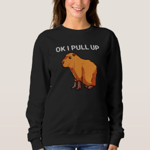 Sudadera Ok, Tiro Hacia Arriba El Meme De Capybara Dank