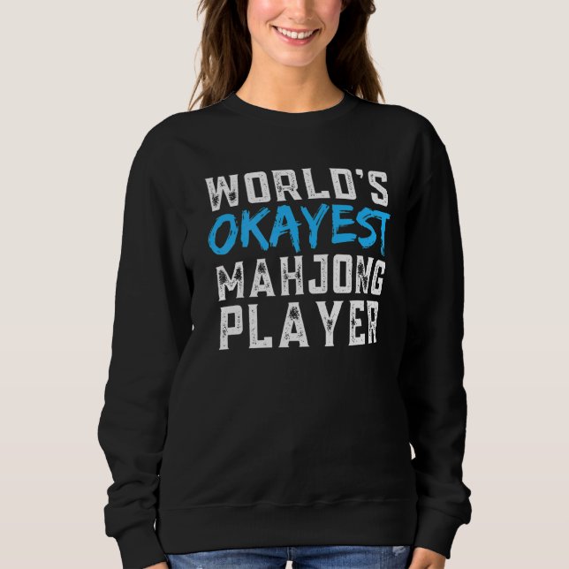 Sudadera Okayes Mahjong Mah Jong (Anverso)