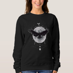 Sudadera Okkult Grunge Rosa Satanás Punk Gótico Gótico Meta