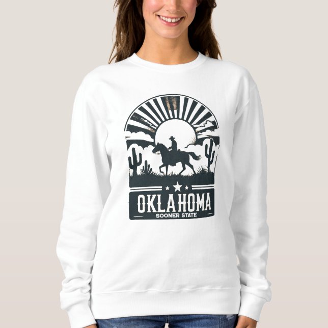 Sudadera Oklahoma Sooner State (Anverso)